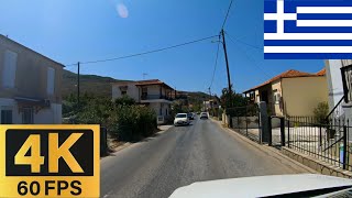 🚗 Driving in THASSOS  SKALA RACHONÍOU PRINOS SKALA KALLIRACHIS  GREECE 4k60fps [upl. by Agretha465]