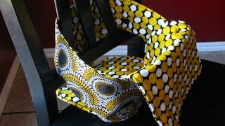 Anywhere Chair Fabric Highchair Tutorial [upl. by Sirob]