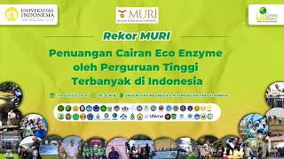 Live FESTIVAL ECOENZYME Rekor Muri Penuangan Cairan Eco Enzyme 2024 [upl. by Rutherfurd]