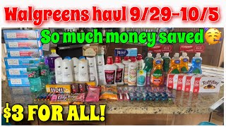 Walgreens couponing haul 929105 This week is SO FIRE 🔥  Amazing spend booster scenarios  3🎉🎉 [upl. by Etteuqaj]