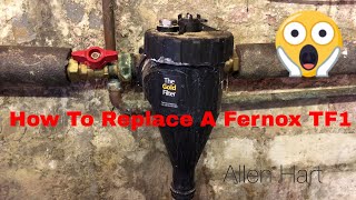 How to Replace a Fernox TF1 with an Omega Filter Day in the life of a Plumber  Gas Engineer [upl. by Niras]