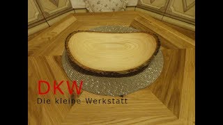 Ovale Schale mit Naturrand drechseln so gehts [upl. by Livesay]