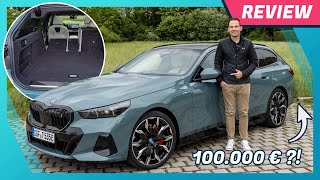 5er BMW Touring 2024 im Test Kofferraum Bedienung OS 85 Assistenen amp Konfigurations Tipps [upl. by Annaynek]