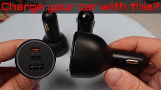 USB car chargers from 5 watts to 165 watts reviewed and tested [upl. by Nickolas]