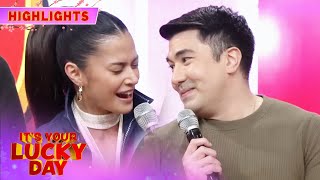 Luis asks Bianca Umali to sing  Its Your Lucky Day [upl. by Nnylhtak]