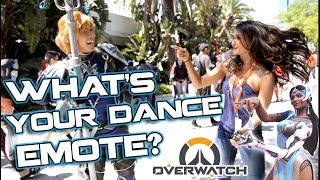 Anjali Bhimani Asks Whats Your Dance Emote  Overwatch vs Anime Expo 2017 [upl. by Cheryl488]