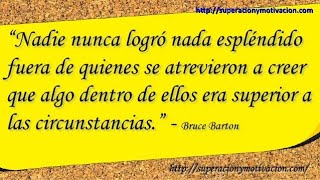 frases de superacion personal y motivacion [upl. by Enimrac]