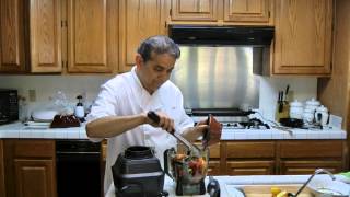 Making Salsa Brava Mexican Hot Salsa [upl. by Anastas]