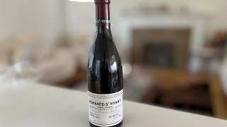 Domaine De La Romanee Conti DRC 1997 Romanee St Vivant Grand Cru Trophy Wine Review [upl. by Micro]