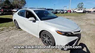 USED 2022 TOYOTA CAMRY SE Auto at Swainsboro Ford Lincoln USED B1764 [upl. by Ynoep]