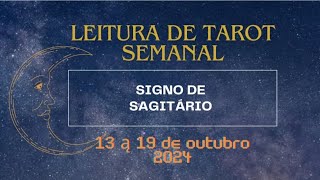 Leitura de tarot Signo de Sagitário Você tem sabedoria para transmutar esta energia negativa [upl. by Curson]