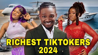 Top10 Richest Tiktokers In Nigeria 2024 amp Their NetworthCars amp Houses [upl. by Ymia]