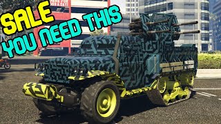 GTA  SALE  Halftrack  Best Defensive Capability [upl. by Aiahc]