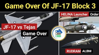 Defence Updates JF17 vs Tejas Mk1A C295 Fuselage Ready HELINA Launcher Order Rafale M Ready [upl. by Ecikram382]