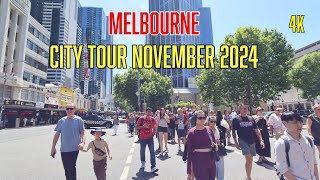 Discover Melbourne City in November  4K Video [upl. by Skipper]