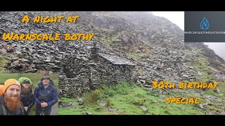 The room with a view Warnscale bothy The lake district 30th Birthday Adventure Sr7adventures [upl. by Annaerda]