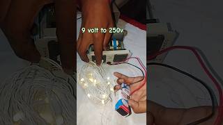 DC to AC converter with decoration light trendingshorts viralshort electrical [upl. by Huda795]