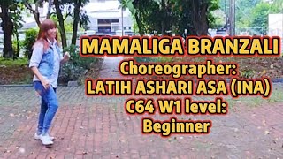 MAMALIGA BRANZALI ll beginner LD ll Choreographer LATIH ASHARI ASA INA [upl. by Doretta]