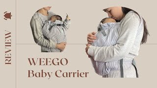 Weego baby carrier REVIEW [upl. by Simonetta]