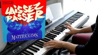 🎹 Maître Gims  Laissez passer  Piano Improvisation ♬ [upl. by Ailehc]