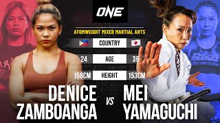 Denice Zamboanga vs Mei Yamaguchi  Full Fight Replay [upl. by Ellsworth]