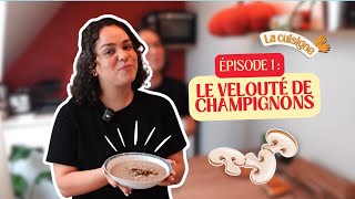 LA CUISIGNE LSF 1  Velouté de champignons au parmesan [upl. by Ratha]