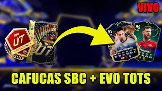 CAFUCAS VÁZQUEZ SBC ☕  NUEVA EVO TOTS 🧬  TERMINAMOS CHAMPIONS ⚽  SEGUIMOS BUSCANDO tots 💙 [upl. by Rebekkah]