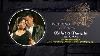 WEDDING CEREMONY OF ROHIT amp DIMPLE  12112024 [upl. by Yror93]