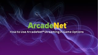 ArcadeNet Tutorial 9  Using ArcadeNet Streaming In Game Options [upl. by Nuriel]