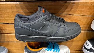 Nike SB Dunk Low Pro “Triple Black”  Style Code FJ1674001 [upl. by Bena429]