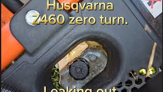 Had to fix it myself New Z460 Husqvarna zero turn warranty [upl. by Reginauld]