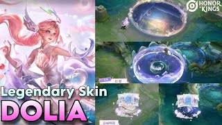 New Limited Legendary Skin DOLIA  Honor of Kings [upl. by Narruc]