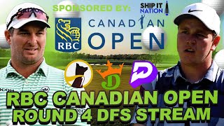 RBC Canadian Open Round 4 Preview  Live chat Draftkings DFS Showdown Underdog  Prize Picks Props [upl. by Hennebery]