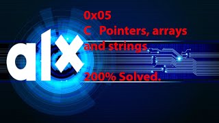 0x05 C Pointers arrays and strings All Task Solved 200  2023 [upl. by Cocke]