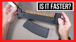 Is an AR 15 Magazine loader faster I was SHOCKED by my test results [upl. by Sirahs]