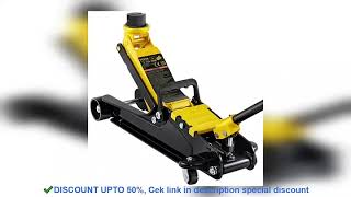 VEVOR 25T Floor Hydraulic Jack Pneumatic Low Profile Floor Jack Review [upl. by Ricki]