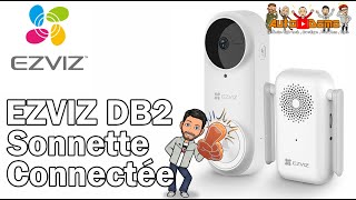 La doorbell DB2 2K la sonnette connecté selon EZVIZ [upl. by Havot]