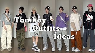 Tomboy Outfits Ideas 🍓🌼 [upl. by Kitty]