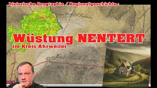 Historische Geographie Wüstung Nentert  Regionalgeschichtliches Beispiel [upl. by Ellehsal300]