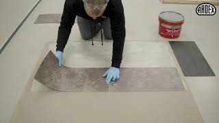 Level uneven floors with ARDEX K 40 HB  Install floorcoverings faster [upl. by Joappa]