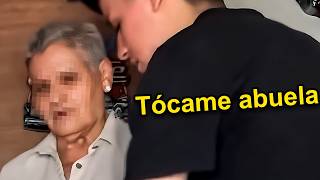 El TIKTOKER que 𝐀𝐁𝐔𝐒Ó y HUMILLÓ a su PROPIA ABUELA por FAMA [upl. by Anas]