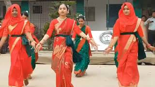 হৃদয়ে আমার বাংলাদেশ  Hridoy Amar Bangladesh  Dance performance by PraptiAdhikari [upl. by Savick]