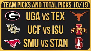 FREE College Football Picks Today 101924 NCAAF Week 8 Betting Picks and Predictions [upl. by Retseh]