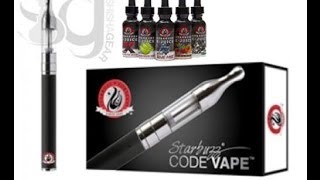 Starbuzz Code Vape and E Juice 2014  Shisha Hookah Vaping Starter Kit [upl. by Katrinka]