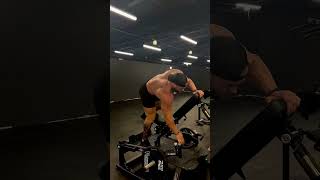 CRAZY BACK MACHINE ​⁠ bodybuilding gym gymmotivation [upl. by Fradin187]