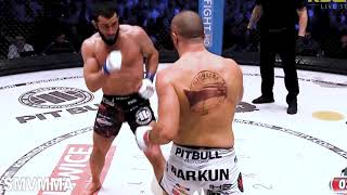 KSW 46 Mamed Khalidov VS Tomasz Narkun 2 HIGHLIGHTS [upl. by Oeram]