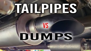 QUICK TEST  DUMPS VS TAILPIPES [upl. by Gio]