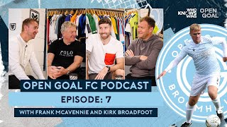 SLANEY MAKES HIS DEBUT 2 WINS amp FRANK MCAVENNIE ON LOWER LEAGUE DAYS  Open Goal FC Podcast [upl. by Matejka887]