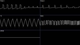 CosmicGem  pwnednsf 2A03 oscilloscope [upl. by Arvad]