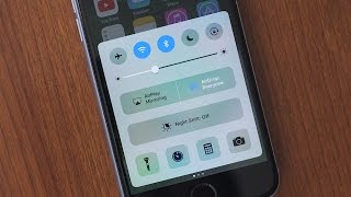 How to Use iOS 10s New Control Center [upl. by Raimundo]